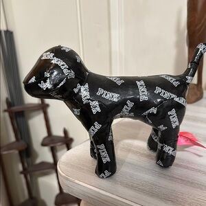 PINK Victoria's Secret Black Dog Toy